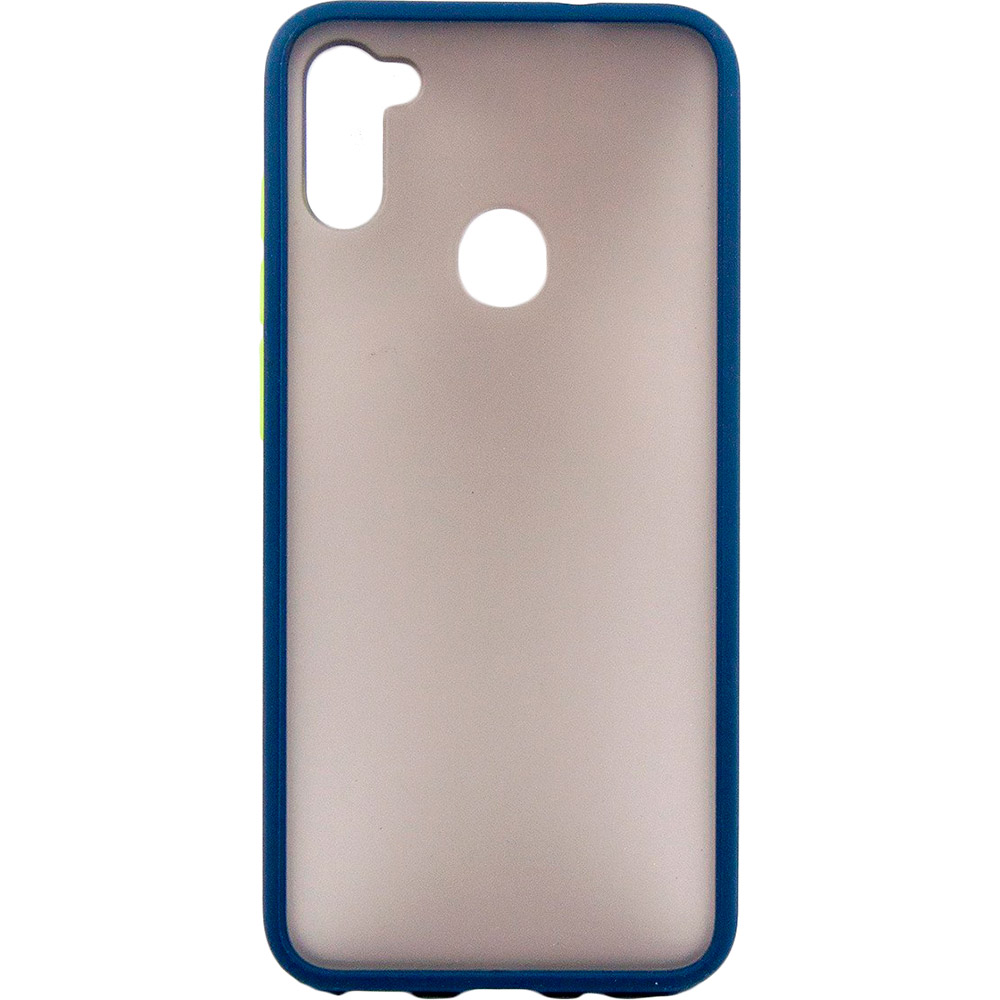 

Чехол DENGOS Matt для Samsung Galaxy M11 Blue (DG-TPU-MATT-48), (Matt) для Samsung Galaxy M11, синiй