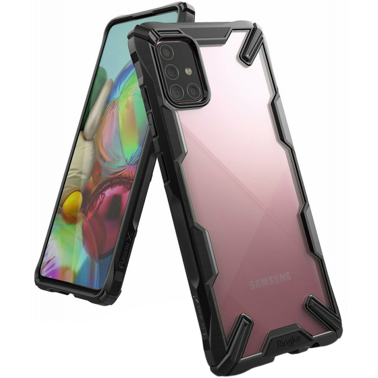 

Чехол RINGKE Samsung Galaxy A71 2019 Black (RCS4694), Samsung Galaxy A71 2019 Black (RCS4694)