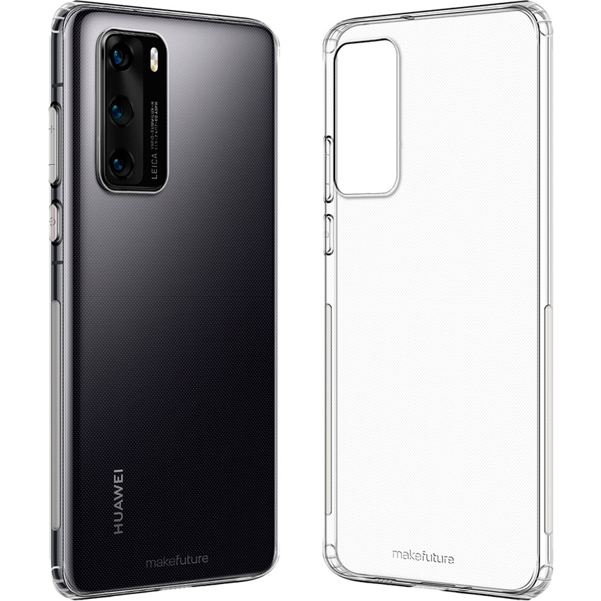 

Чехол MakeFuture Air Case для Huawei P40 Clear (MCA-HUP40), Накладка Huawei P40 Air (Clear TPU) (MCA-HUP40)