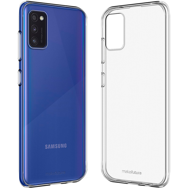 

Чехол MakeFuture Air Case для Samsung Galaxy A41 Clear (MCA-SA41), Накладка Samsung A41 Air (Clear TPU) (MCA-SA41)