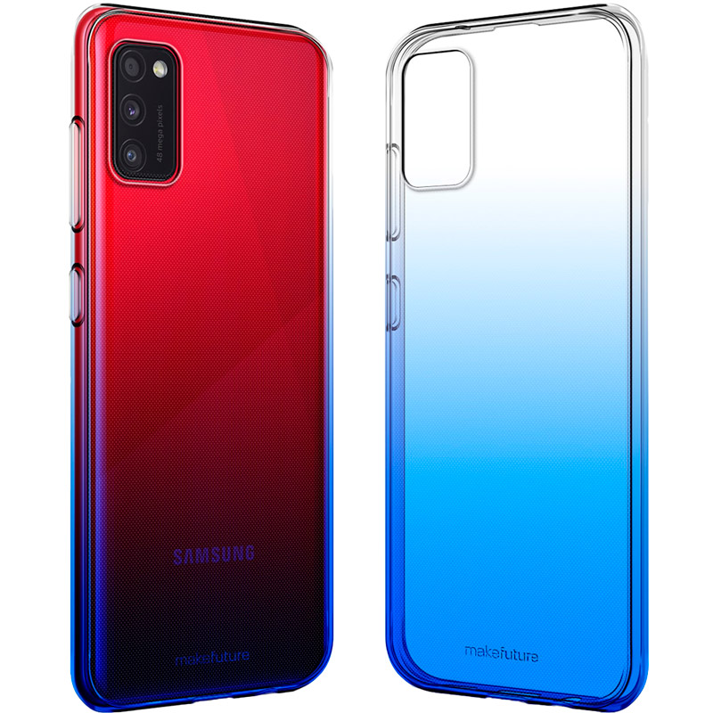 

Чехол MakeFuture Gradient Case для Samsung Galaxy A41 Blue (MCG-SA41BL), Накладка Samsung A41 Gradient Blue (MCG-SA41BL)