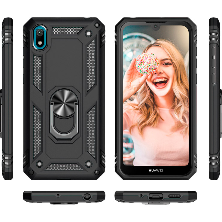 Чохол BECOVER Military для Huawei Y5 2019 Black (704950) Колір чорний