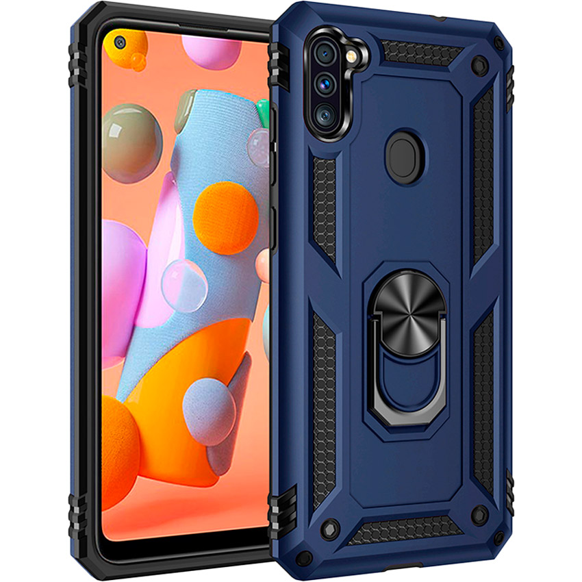 Чохол BECOVER Military для Samsung Galaxy A11/M11 Blue (704952) Тип чохол-накладка