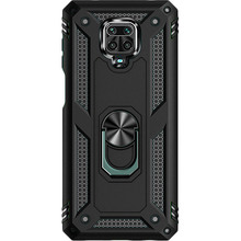 Чохол BECOVER Military для Xiaomi Redmi Note 9S/Note 9 Pro Max Black (704963)