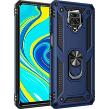 Чохол BECOVER Military для Xiaomi Redmi Note 9S/Note 9 Pro Max Blue (704964)