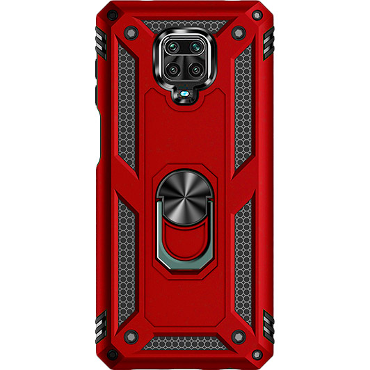 

Чехол BECOVER Military для Xiaomi Redmi Note 9S/Note 9 Pro Max Red (704965), Xiaomi Redmi Note 9S/Note 9 Pro Max Red (704965)