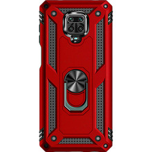 Чохол BECOVER Military для Xiaomi Redmi Note 9S/Note 9 Pro Max Red (704965)