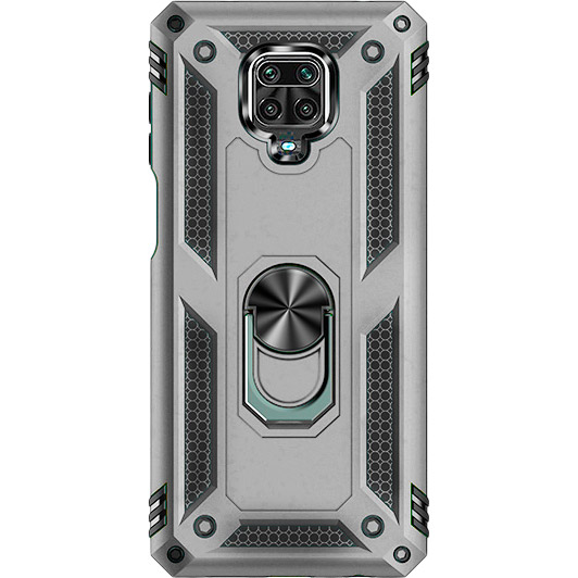 

Чехол BECOVER Military для Xiaomi Redmi Note 9S/Note 9 Pro Max Silver (704966), Xiaomi Redmi Note 9S/Note 9 Pro Max Silv (704966)