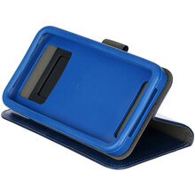 Чохол 2E для смартфонів 6-6.5 "ECO LEATHER Navy (2E-UNI-6-6.5-HDEL-NV)