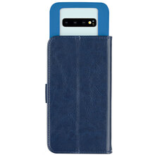 Чохол 2E для смартфонів 6-6.5 "ECO LEATHER Navy (2E-UNI-6-6.5-HDEL-NV)