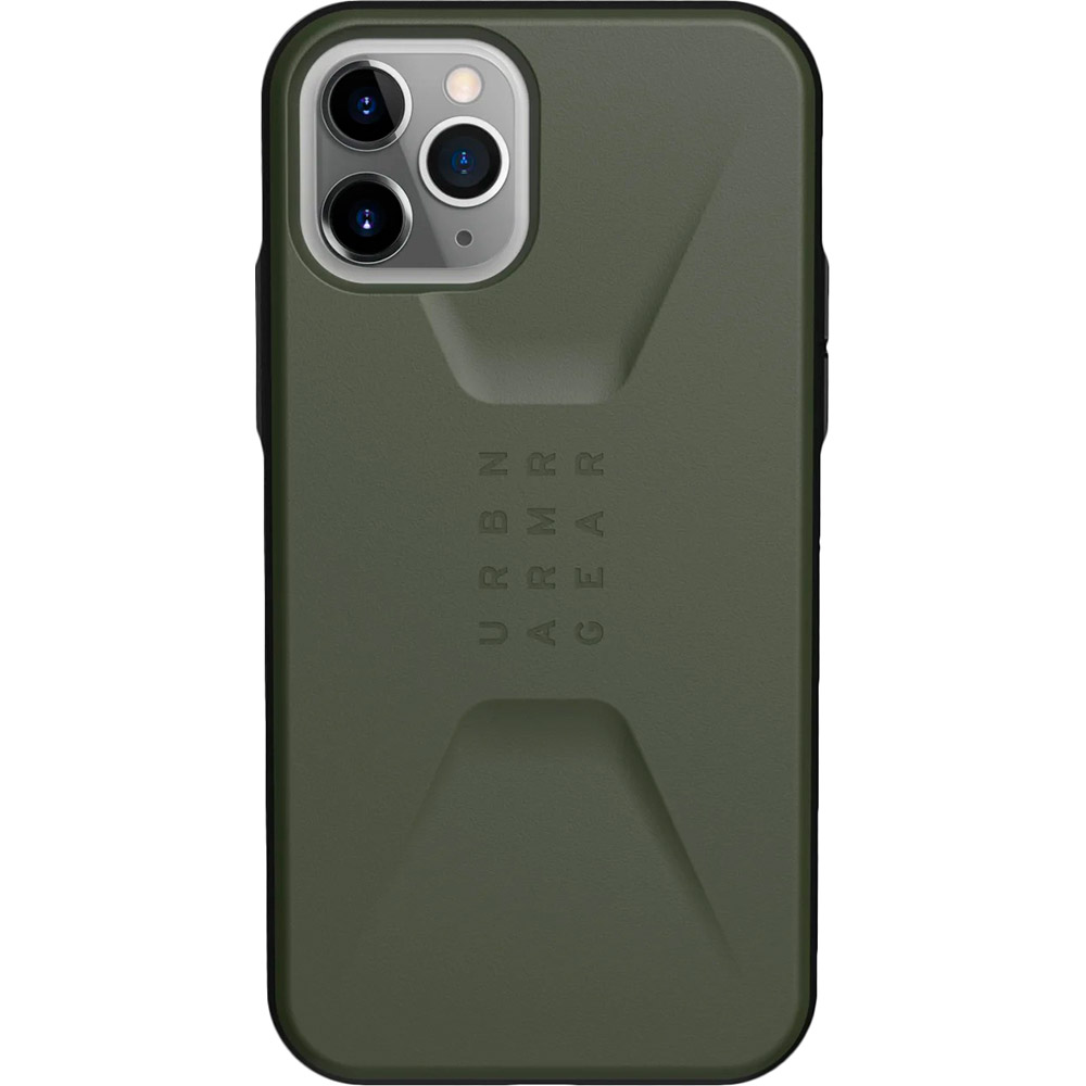 

Чехол UAG Civilian для Apple iPhone 11 Pro Olive Drab (11170D117272), iPhone 11 Pro Civilian, Olive Drab