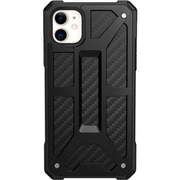 

Чехол UAG Monarch для Apple iPhone 11 Carbon Fiber (111711114242), iPhone 11 Monarch, Carbon Fiber