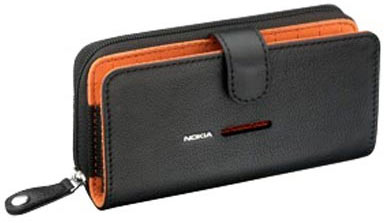 Сумка чоловіча для мобільного телефону NOKIA CP-502 Carrying Case Black/Orange