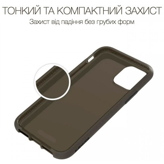 Чохол GRIFFIN Survivor Clear for iPhone 11 Pro Max Black (GIP-026-BLK) Тип чохол-накладка