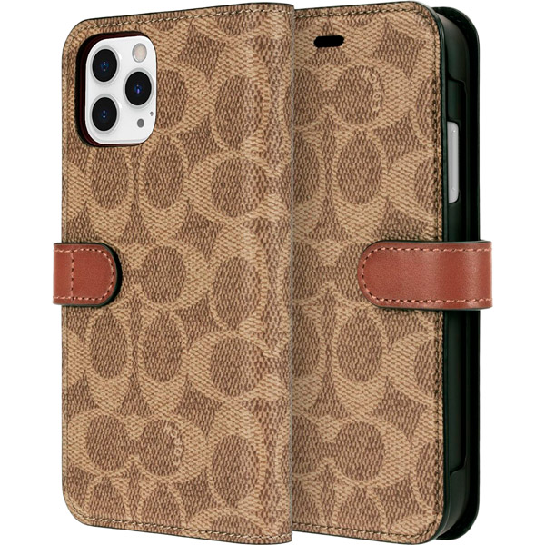 Чохол COACH Folio Case для iPhone 11 Pro Signature C Khaki (CIPH-019-SCKHK) Тип чохол-книжка