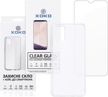 Чохол XOKO Ultra Air + захисне скло Ultra Clear для Samsung Galaxy A41 (XK-CS-ULT-SM-A41)