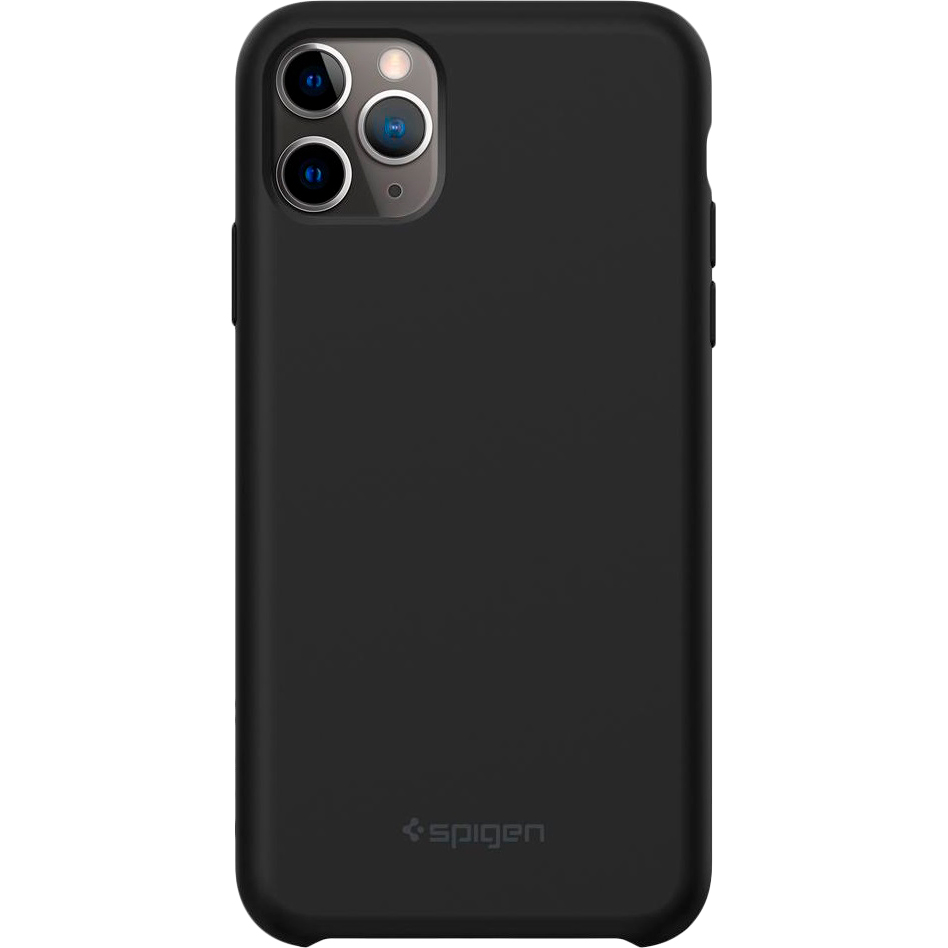 

Чехол SPIGEN для iPhone 11 Pro Max Silicone Fit, Black (075CS27128), iPhone 11 Pro Max Silicone Fit, Black