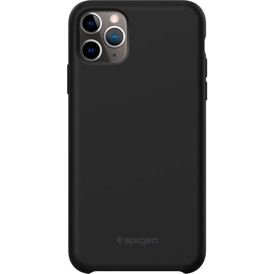 

Чехол SPIGEN для Silicone Fit Apple iPhone 11 Pro Black (077CS27226), iPhone 11 Pro Silicone Fit, Black