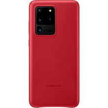Чохол SAMSUNG Leather Cover для Samsung Galaxy S20 Ultra (G988) Red (EF-VG988LREGRU)