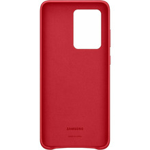Чехол SAMSUNG Leather Cover для Samsung Galaxy S20 Ultra (G988) Red (EF-VG988LREGRU)