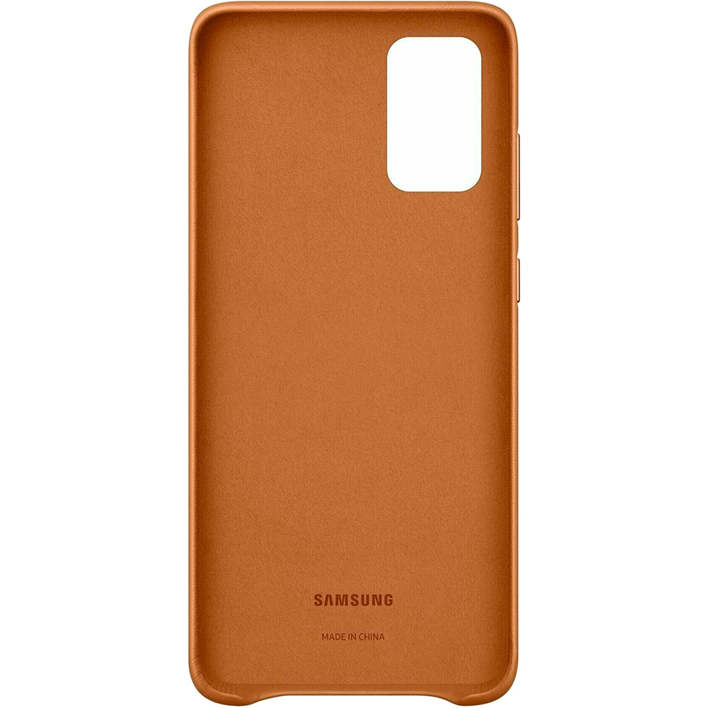 Чохол SAMSUNG Leather Cover для Samsung Galaxy S20 Plus (G985) Brown (EF-VG985LAEGRU) Тип чохол-накладка