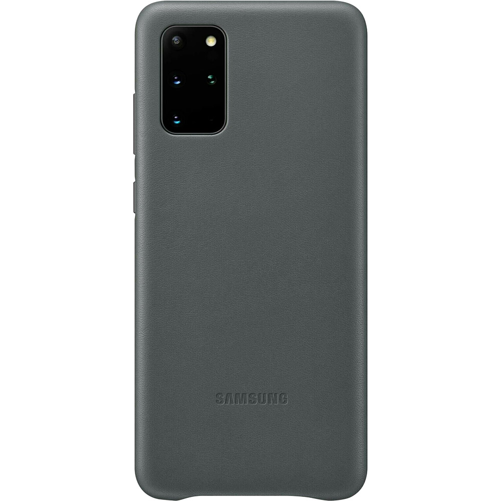 

Чехол SAMSUNG Leather Cover для Samsung Galaxy S20 Plus (G985) Gray (EF-VG985LJEGRU), Leather Cover для Galaxy S20+ (G985) Gray