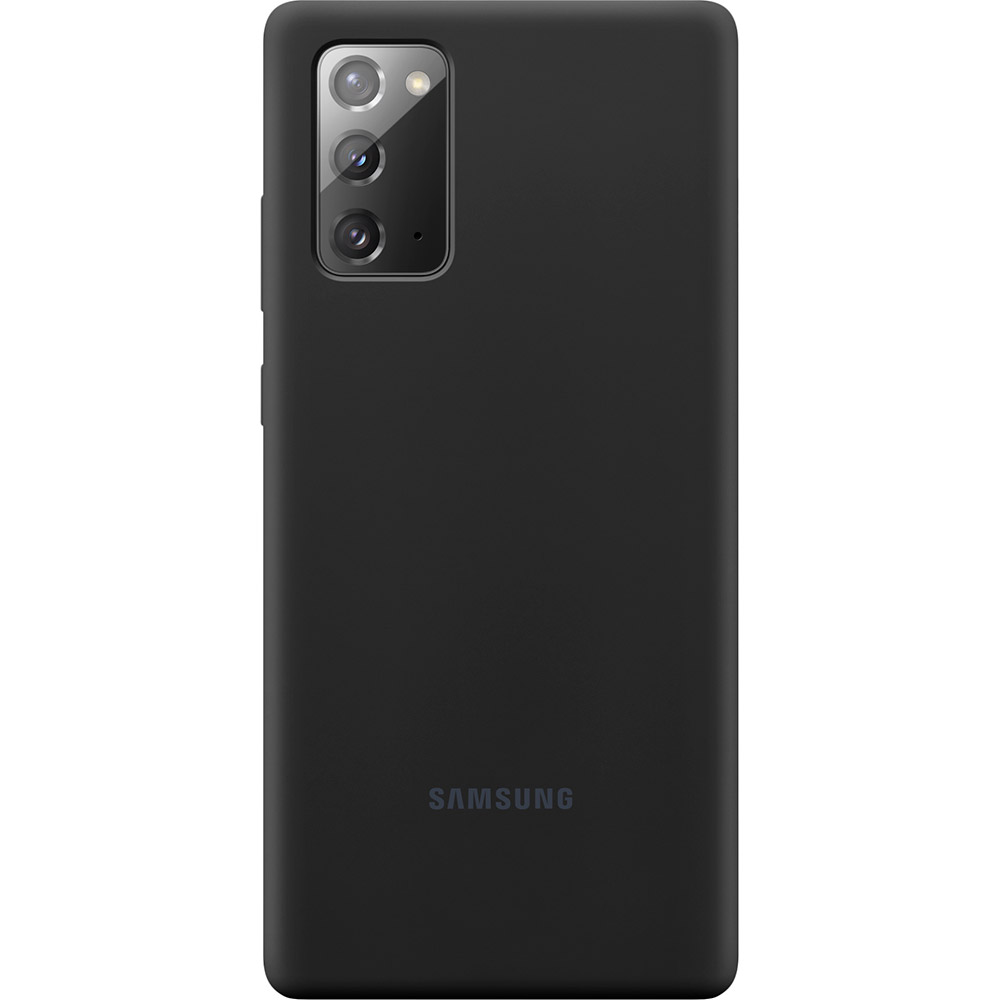 

Чехол для SAMSUNG Note 20 Silicone Cover Black / EF-PN980TBEGRU, Note 20 Silicone Cover Black / EF-PN980TBEGRU