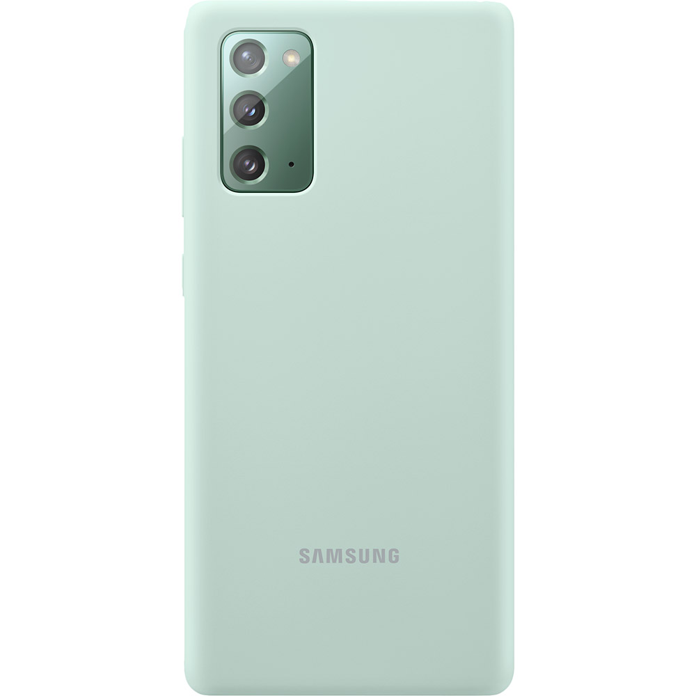 

Чехол для SAMSUNG Note 20 Silicone Cover Mint (EF-PN980TMEGRU), Note 20 Silicone Cover Mint / EF-PN980TMEGRU