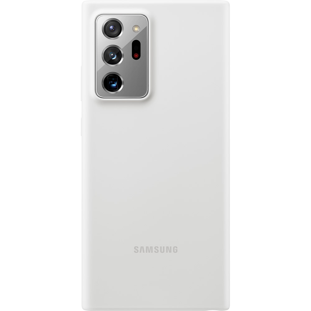 

Чехол для SAMSUNG Note 20 ULTRA Silicone Cover White (EF-PN985TWEGRU), Note 20 ULTRA Silicone Cover-White/EF-PN985TWEGRU