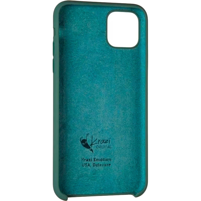Чохол KRAZI Soft Case для Apple iPhone 11 Pro Max Pine Green (76244) Колір зелений