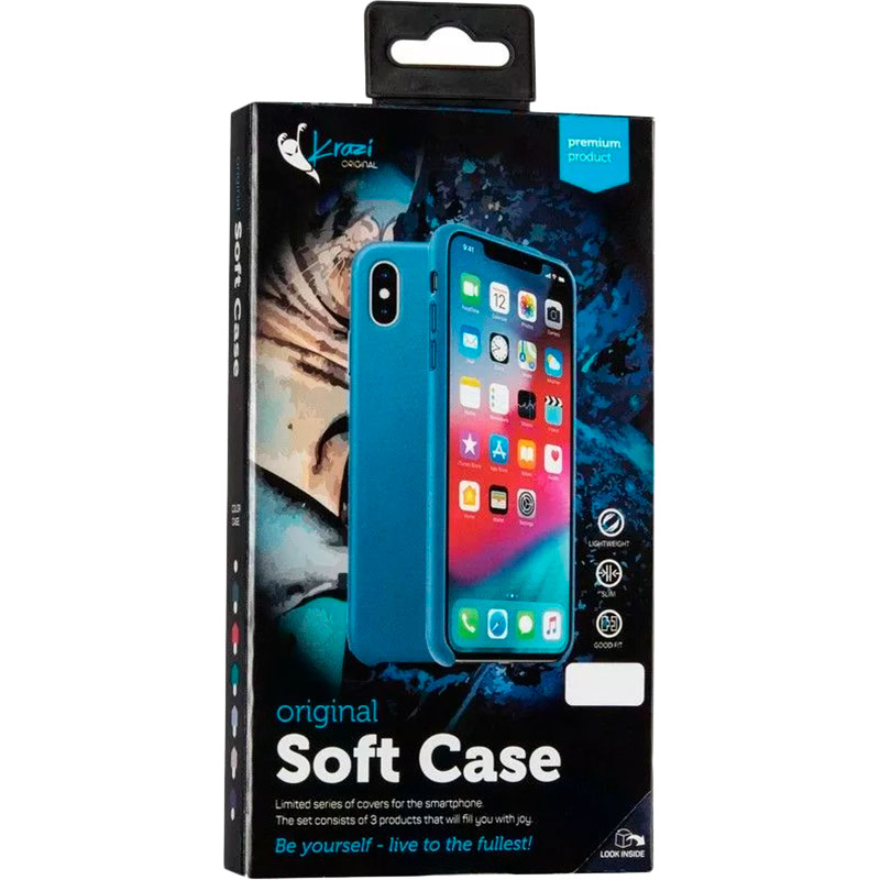 Чехол KRAZI Soft Case для Apple iPhone 11 Pro Max Black (76241) Материал силикон