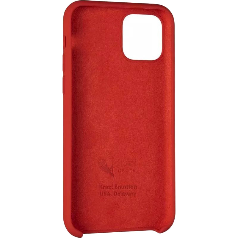 Чехол KRAZI Soft Case для Apple iPhone 11 Pro  Red (76249) Цвет красный