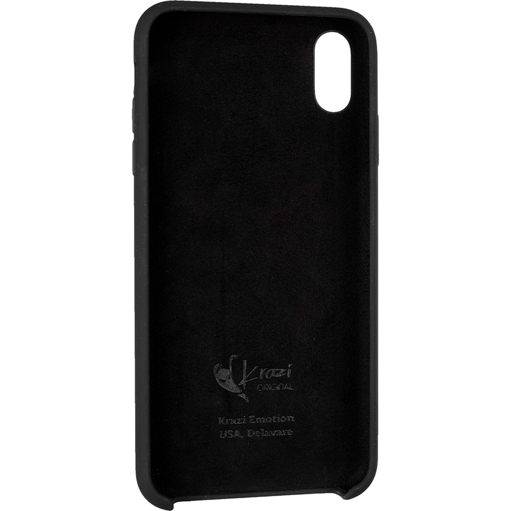 Чехол KRAZI Soft Case для iPhone XS Max Black (71964) Тип чехол-накладка