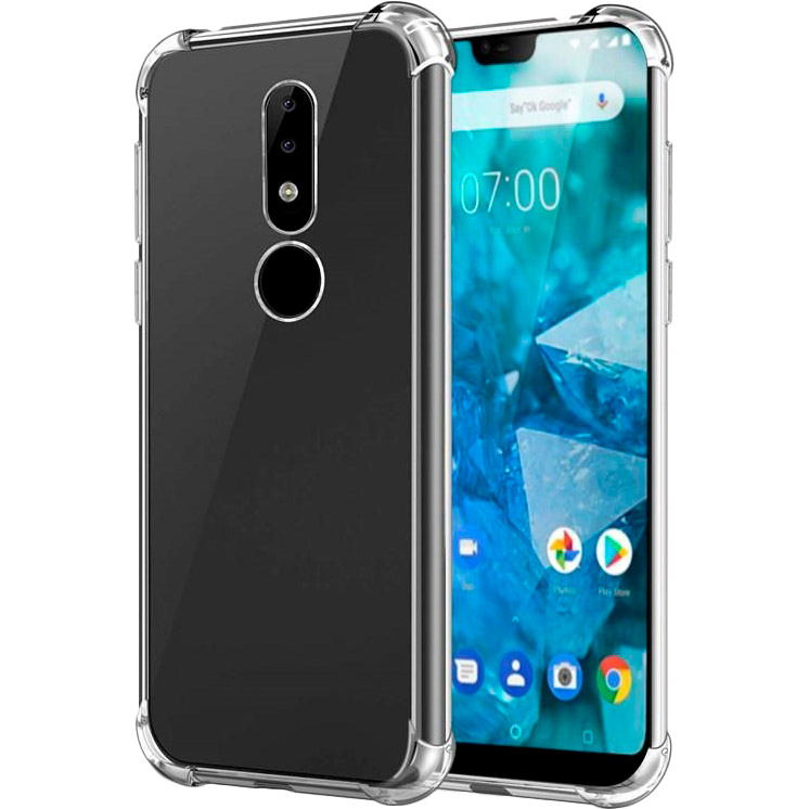 

Чехол BECOVER Anti-Shock для Nokia 5.1 Plus/X5 2018 Clear (704472), Nokia 5.1 Plus/X5 2018 Clear (704472)