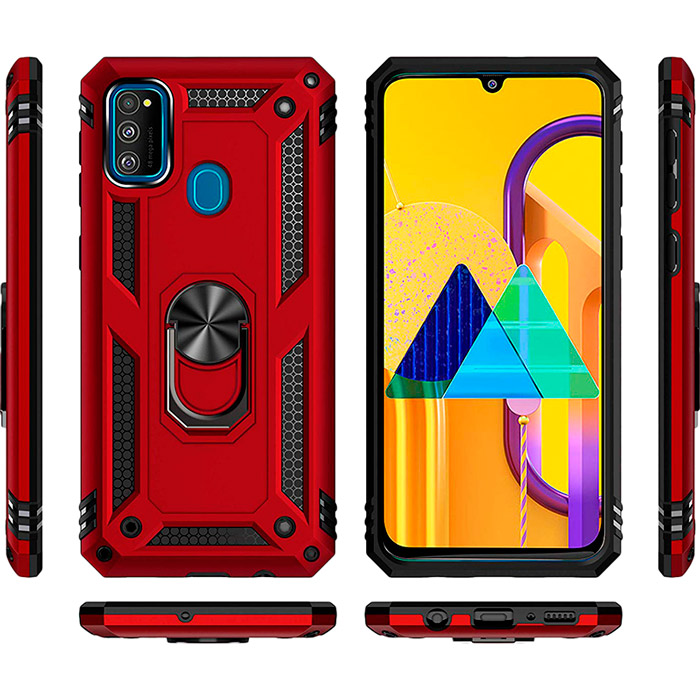 Чехол BECOVER Military для Samsung Galaxy M30s SM-M307 Red (704583) Тип чехол-накладка