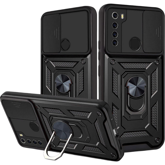 Чехол BECOVER Military для Xiaomi Redmi Note 8 Black (704595)