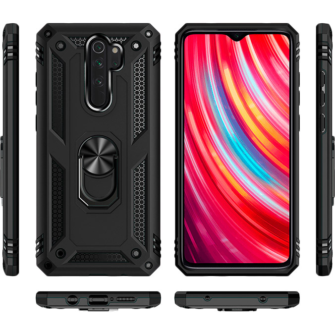 Чехол BECOVER Military для Xiaomi Redmi 9 Black (705128) Тип чехол-накладка