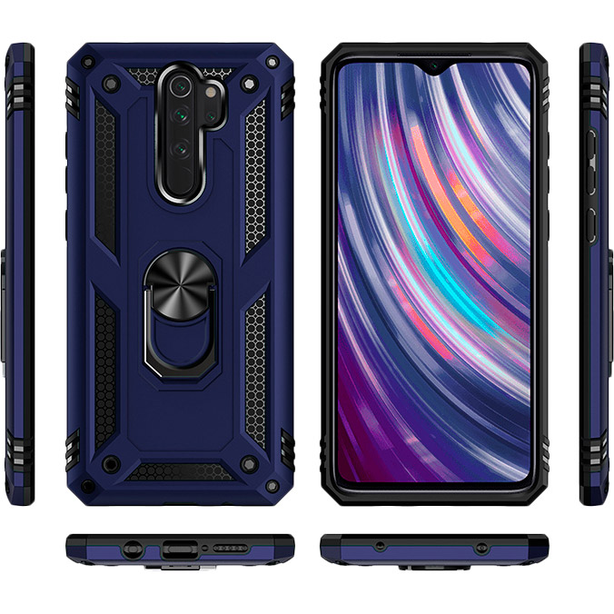 Чехол BECOVER Military для Xiaomi Redmi 9 Blue (705129) Тип чехол-накладка