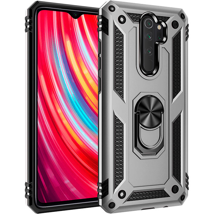 

Чехол BECOVER Military для Xiaomi Redmi 9 Silver (705131), Xiaomi Redmi 9 Silver (705131)