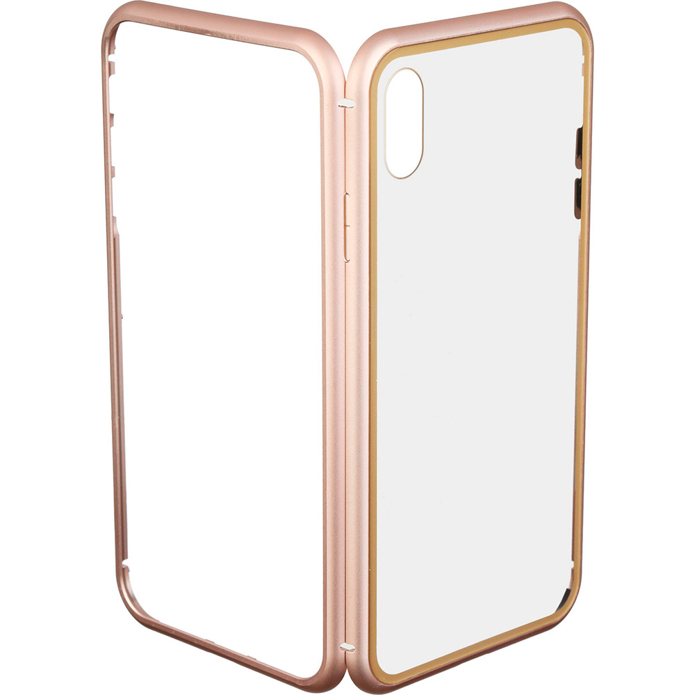 

Чехол ARMORSTANDART Magnetic Case 1 Generation для Apple iPhone XS Max Clear/Gold (ARM53392), iPhone XS Max Clear/Gold (ARM53392)