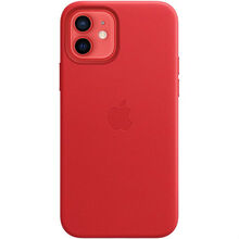 Чехол APPLE iPhone 12/12 Pro Leather Case+MagSafe PRODUCT RED (MHKD3ZE/A)