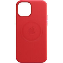 Чехол APPLE iPhone 12/12 Pro Leather Case+MagSafe PRODUCT RED (MHKD3ZE/A)