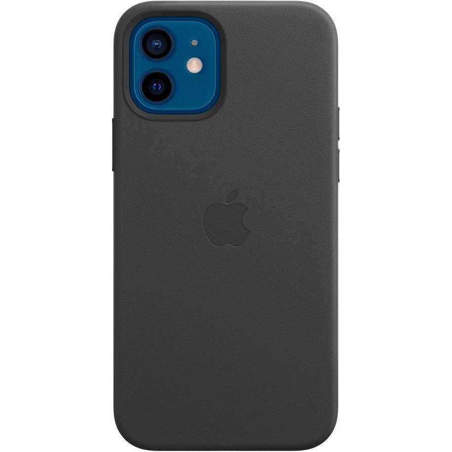 

Чехол APPLE для iPhone 12/12 Pro Leather Black (MHKG3ZE/A), iPhone 12/12 Pro Leather Case+MagSafe-Black