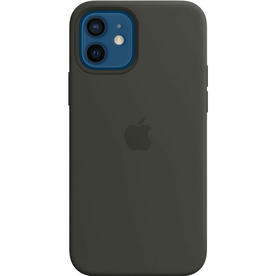 

Чехол APPLE для iPhone 12/12 Pro Silicone Case Black (MHL73ZE/A), iPhone 12/12 Pro Silicone Case+MagSafe-Black