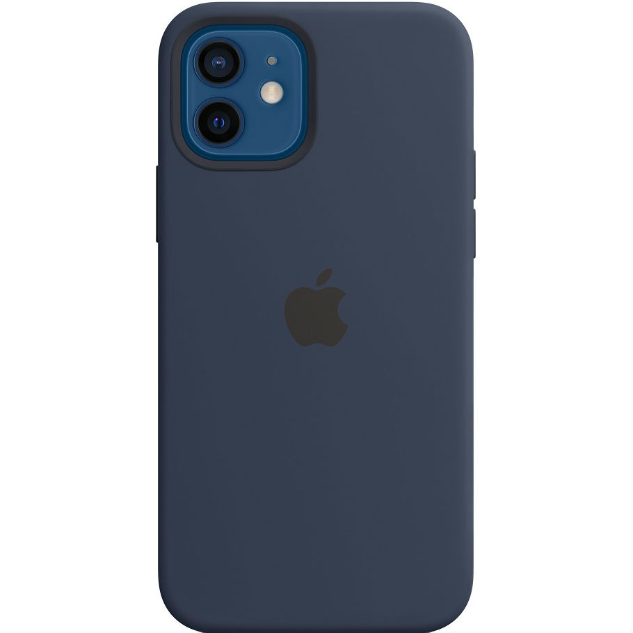 Чохол для APPLE iPhone 12/12 Pro Silicone Case Navy (MHL43ZE/A)