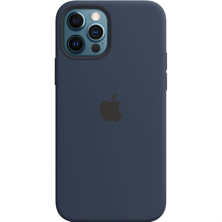 Чохол для APPLE iPhone 12/12 Pro Silicone Case Navy (MHL43ZE/A) Тип чохол-накладка