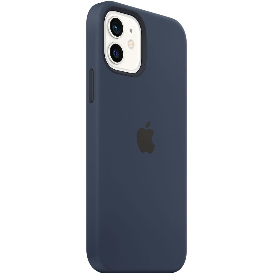 Чохол для APPLE iPhone 12/12 Pro Silicone Case Navy (MHL43ZE/A) Колір синій