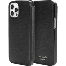 Чехол KATE SPADE NY Folio Case для APPLE iPhone 12 Pro Max Black (KSIPH-170-BLKC)