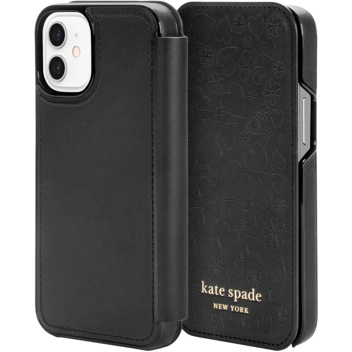 Чохол KATE SPADE NY для iPhone mini 12 (KSIPH-167-CHBLK)