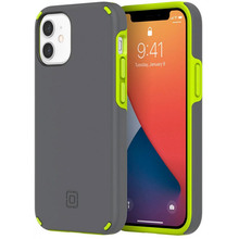 Чехол INCIPIO DUO Case iPhone 12 mini Gray/Volt Green (IPH-1893-VOLT)